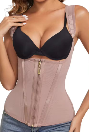Posture Corrector Shapewear Vest | Waist Cincher & Tummy Control | XS–5XL