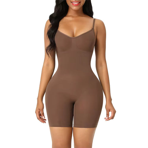 Seamless Shapewear Bodysuit – Tummy Control & Full-Body Shaping
