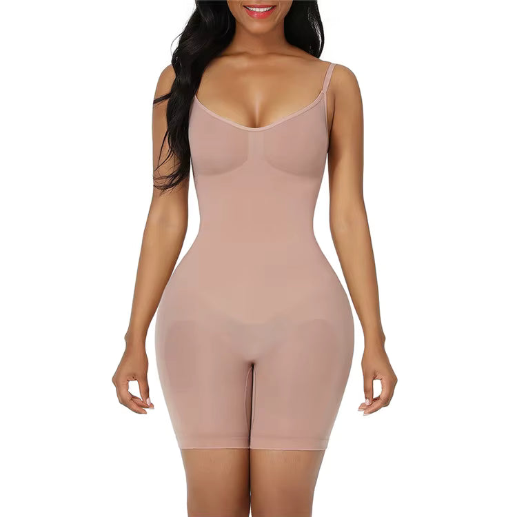 Seamless Shapewear Bodysuit – Tummy Control & Full-Body Shaping